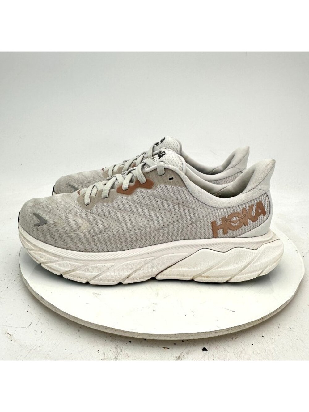 Hoka One One Arahi 6 Women Size 8B 1123195 NCRG Nimbus Cloud Rose Gold Shoes